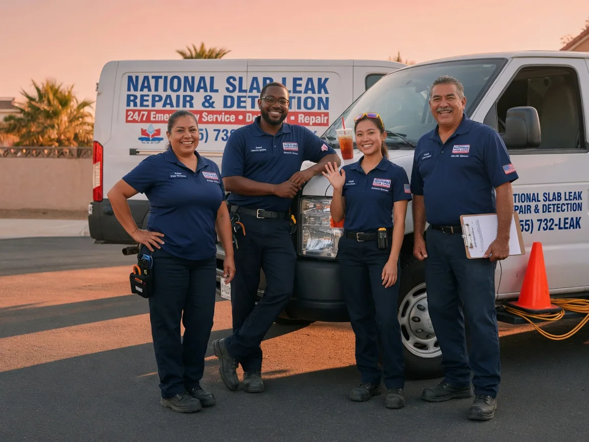 Slab Leak Detection company in Hughes Springs, TX
